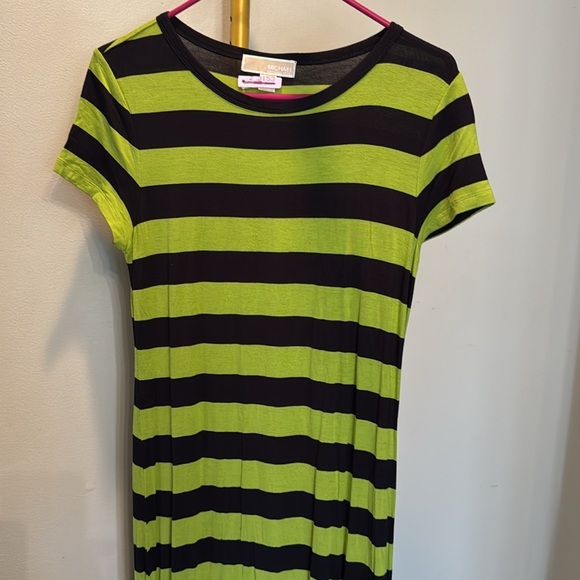 Michael Kors Green and blue Maxi Dress EUC S - Picture 3 of 13